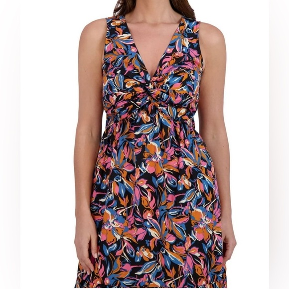 French Connection Floral Maxi Women's Dress - Picture 2 of 8